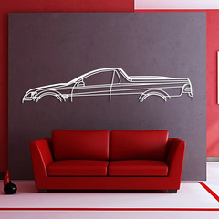 2011 Commodore UTE Classic Silhouette Wall Art