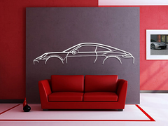 911 Model 992 Silhouette Wall Art