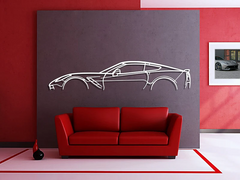 Corvette C7 Silhouette Wall Art