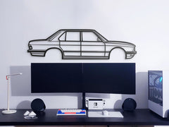 1983 E28 M5 Silhouette Wall Art