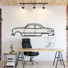 1949 Club Coupe Silhouette Wall Art