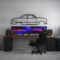 1949 Club Coupe Silhouette Wall Art