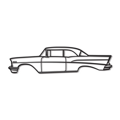 1957 Bel Air Silhouette Wall Art