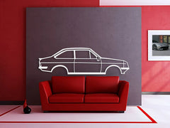 1980 Escort MK2 Silhouette Wall Art