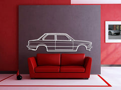 1981 E21 Silhouette Wall Art