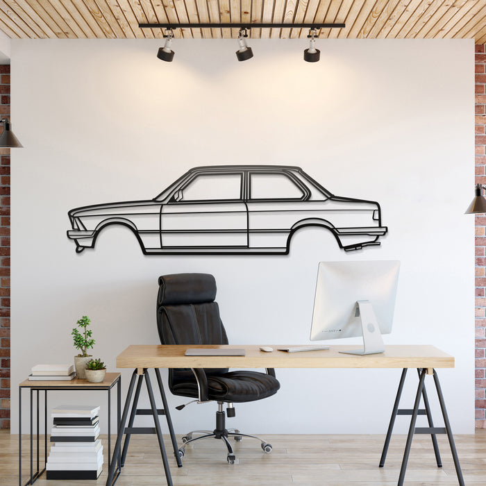 1981 E21 Silhouette Wall Art