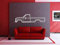 1983 Ranger 1st Gen Silhouette Wall Art