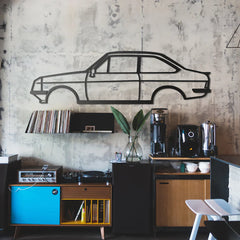 Escort MK2 Silhouette Wall Art