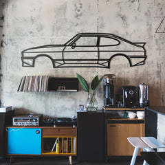 1985 Tickford Capri Silhouette Wall Art