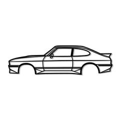 1985 Tickford Capri Silhouette Wall Art