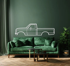 1987 F-150 8th Gen Silhouette Wall Art