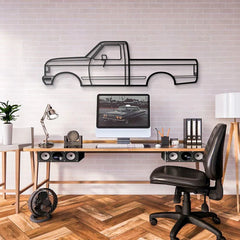 1987 F-150 8th Gen Silhouette Wall Art