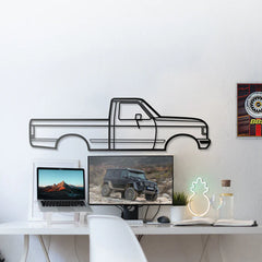 1987 F-150 8th Gen Silhouette Wall Art