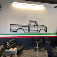 1987 F-150 8th Gen Silhouette Wall Art