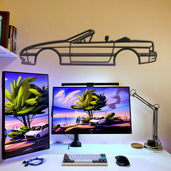 1990 RX-7 Convertible Silhouette Wall Art