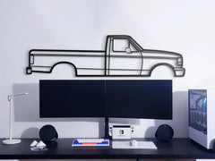 1992 F-150 9th Gen Silhouette Wall Art