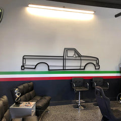 1992 F-150 9th Gen Silhouette Wall Art