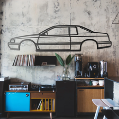 1993 Eldorado Silhouette Wall Art