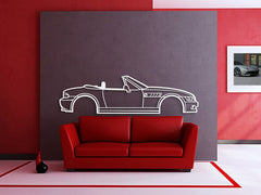 1996 Z3 Silhouette Wall Art