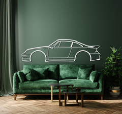 1998 Carrera 4S Silhouette Wall Art