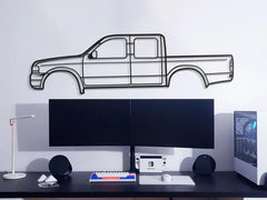 1998 Ranger 3rd Gen Silhouette Wall Art