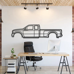 2008 F-450 Super Duty 2nd Gen Silhouette Wall Art