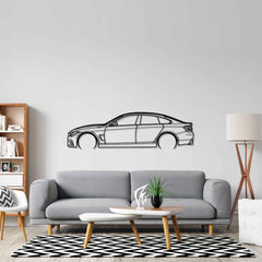 4 Series Gran Coupe 2019 Detailed Silhouette Wall Art