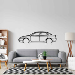 Alfa 156 1998 Detailed Silhouette Wall Art