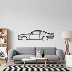 Manta GSI 1988 Detailed Silhouette Wall Art