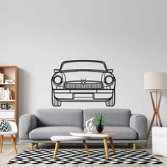 MGB 1978 Front Silhouette Wall Art