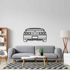 MR2 1993 Back Silhouette Wall Art