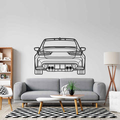 G80 M3 2023 Back Silhouette Wall Art