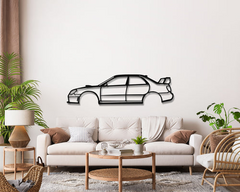 Subaru Impreza Hawkeye Silhouette Wall Art