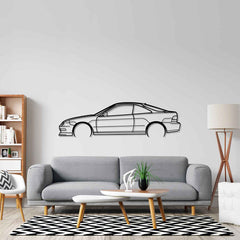 Integra GS-R 1994 Detailed Silhouette Wall Art