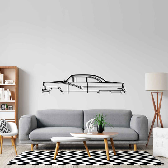 Fairlane 1956 Classic Silhouette Wall Art