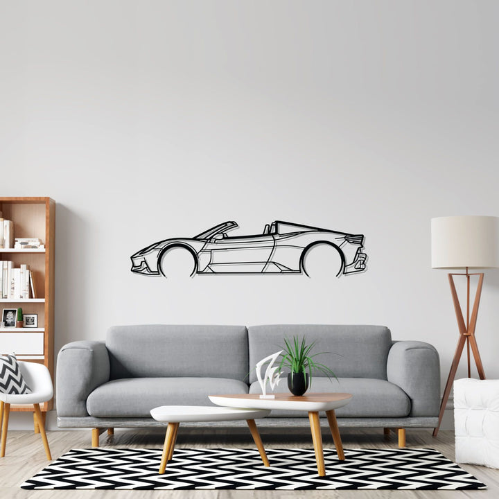 MC20 Cielo Detailed Silhouette Wall Art