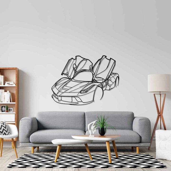 La Angle Silhouette Wall Art