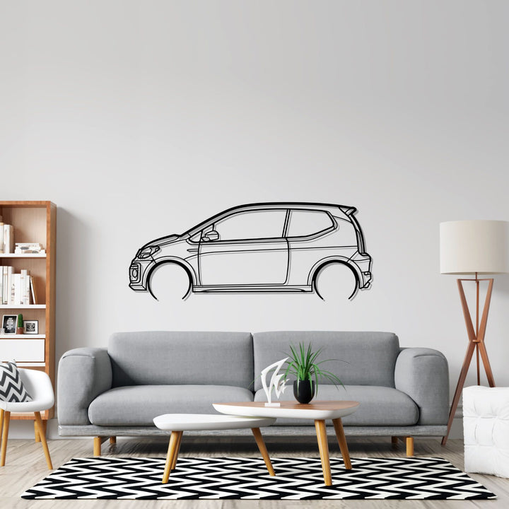 Up GTI 2019 Detailed Silhouette Wall Art