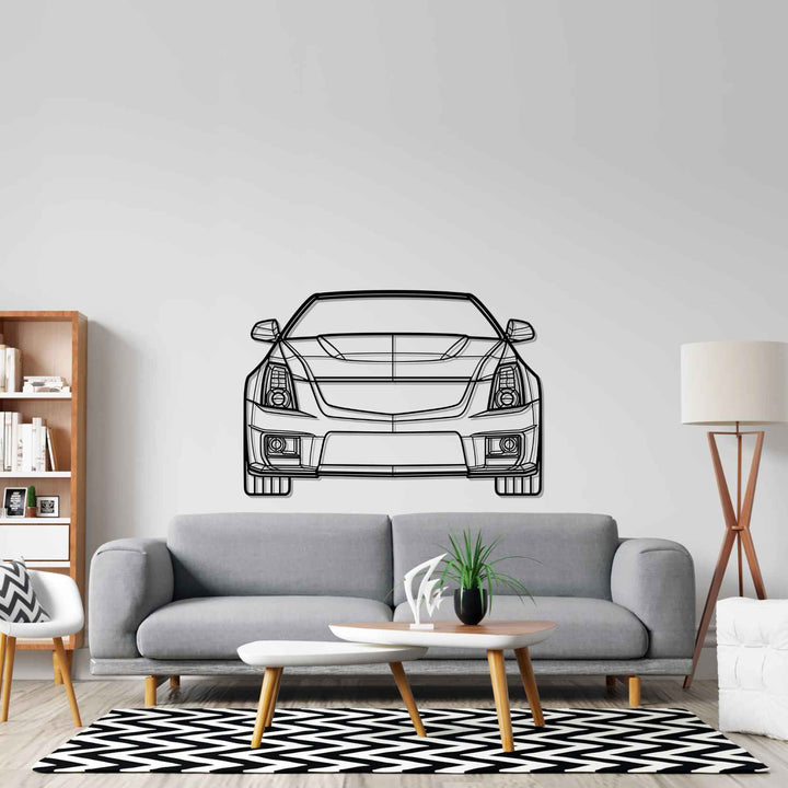 CTS-V 2011 Front Silhouette Wall Art