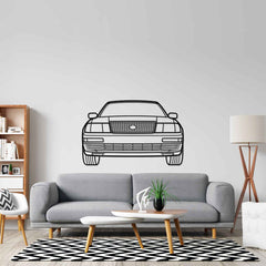 LS400 Front Silhouette Wall Art