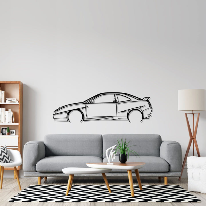 Coupé 20V Turbo Limited Edition 1998 Detailed Silhouette Wall Art