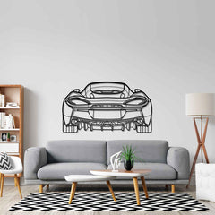 570GT Back Silhouette Wall Art