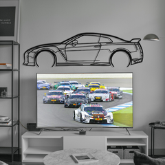 Nissan GTR R-35 Silhouette Wall Art