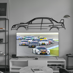 Subaru Impreza WRX STI GD Silhouette Wall Art