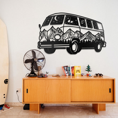 VOLKSWAGEN T1 CAMPER ADVENTURE ROAD TRIP WALL DECORATION