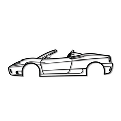 2001 360 Spider Version Silhouette Wall Art