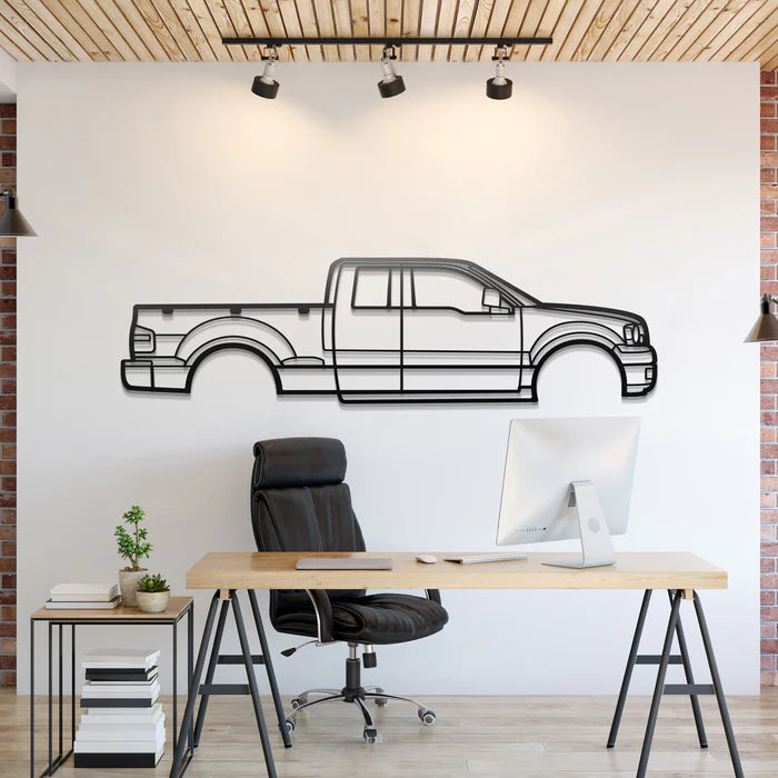 2004 F-150 11th Gen Silhouette Wall Art