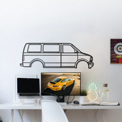 2004 Astro Van Silhouette Wall Art