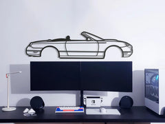 2005 Thunderbird Convertible Silhouette Wall Art