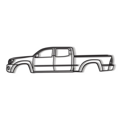 2005 Tacoma 2nd Gen Silhouette Wall Art